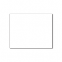 10" X 8"  Envirostake Thin Plastic Sign Cards 25/Pack  