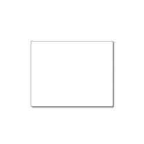 5" x 4" Envirostake Thin Plastic Sign Cards 25/Pack  
