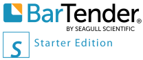 BarTender Starter: Application + 2 Printer License